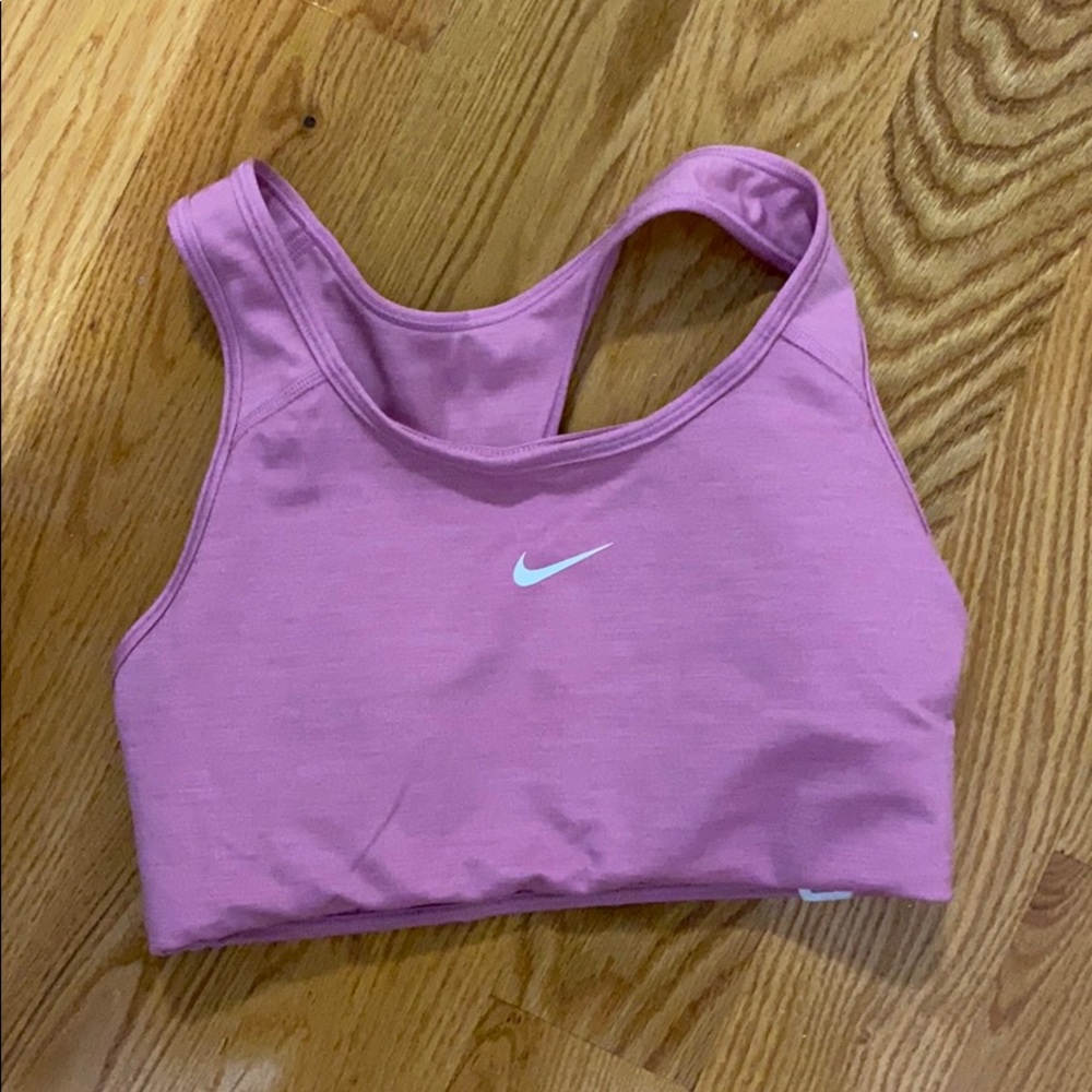 pink nike bra